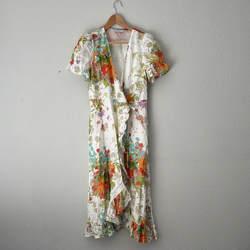Floral Wrap Dress